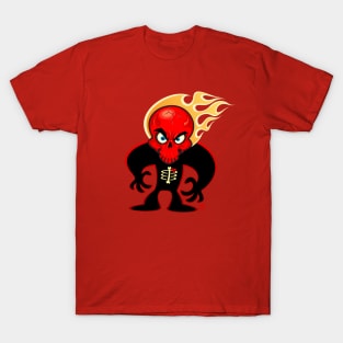SkullyDawg Shadow Red Skull T-Shirt